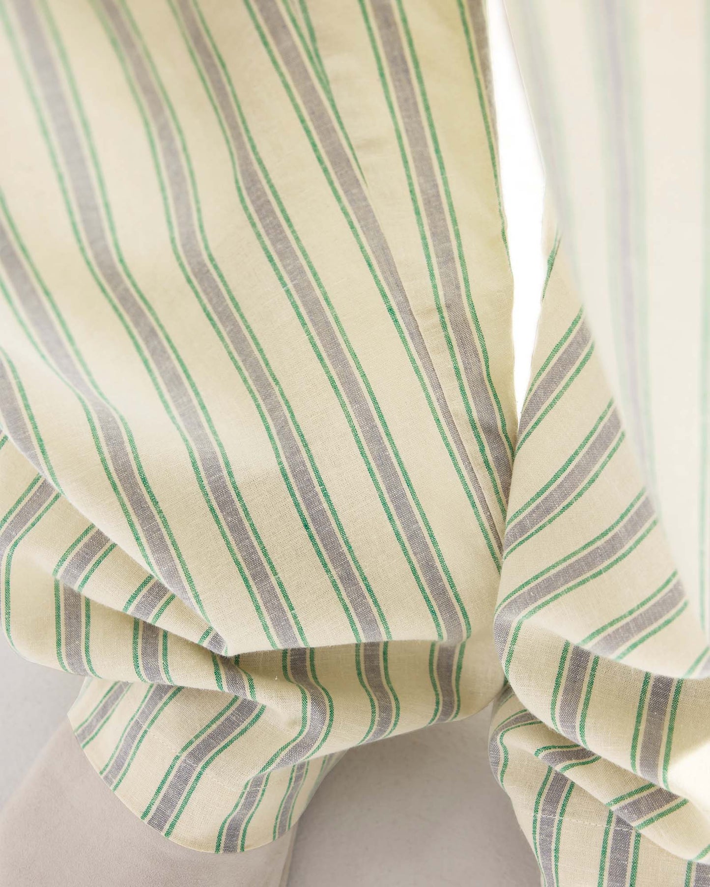 Pajama-style Striped Pants