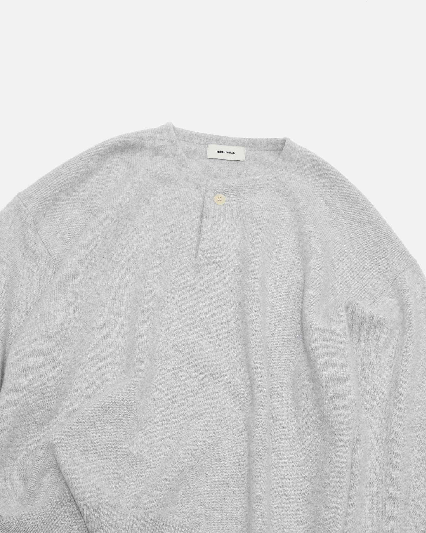 Knit Henley in Wool