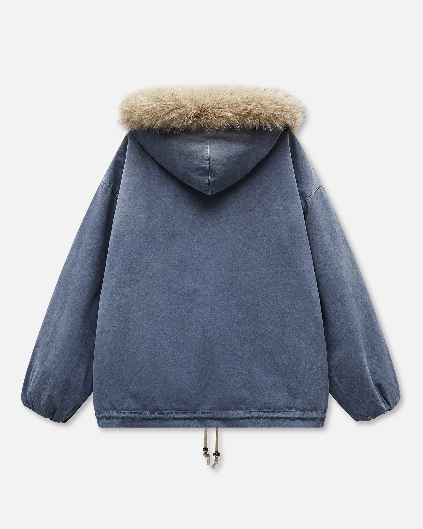 Faux Fur Patch Jacket