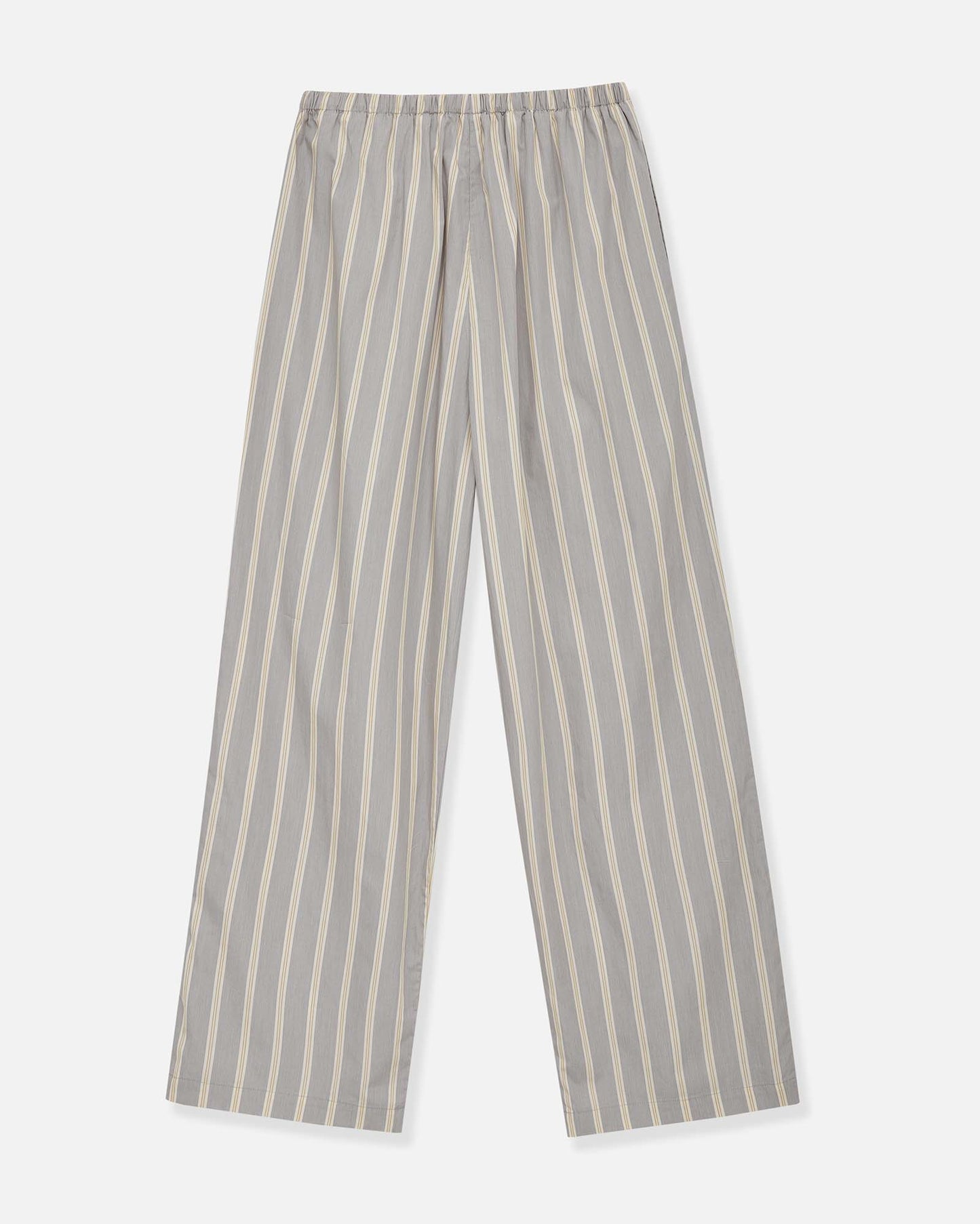 Pajama-style Striped Pants
