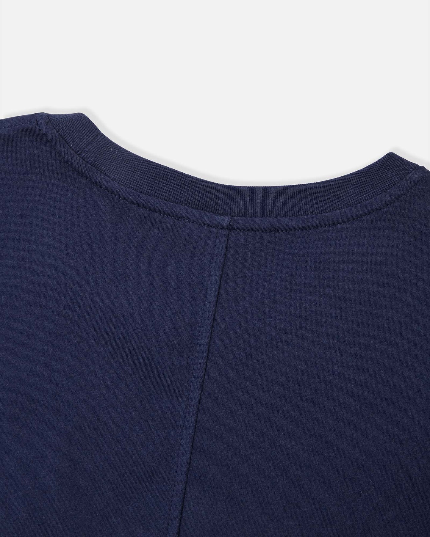 Plaid Pocket T-shirts with Hand-embroidered Dolls