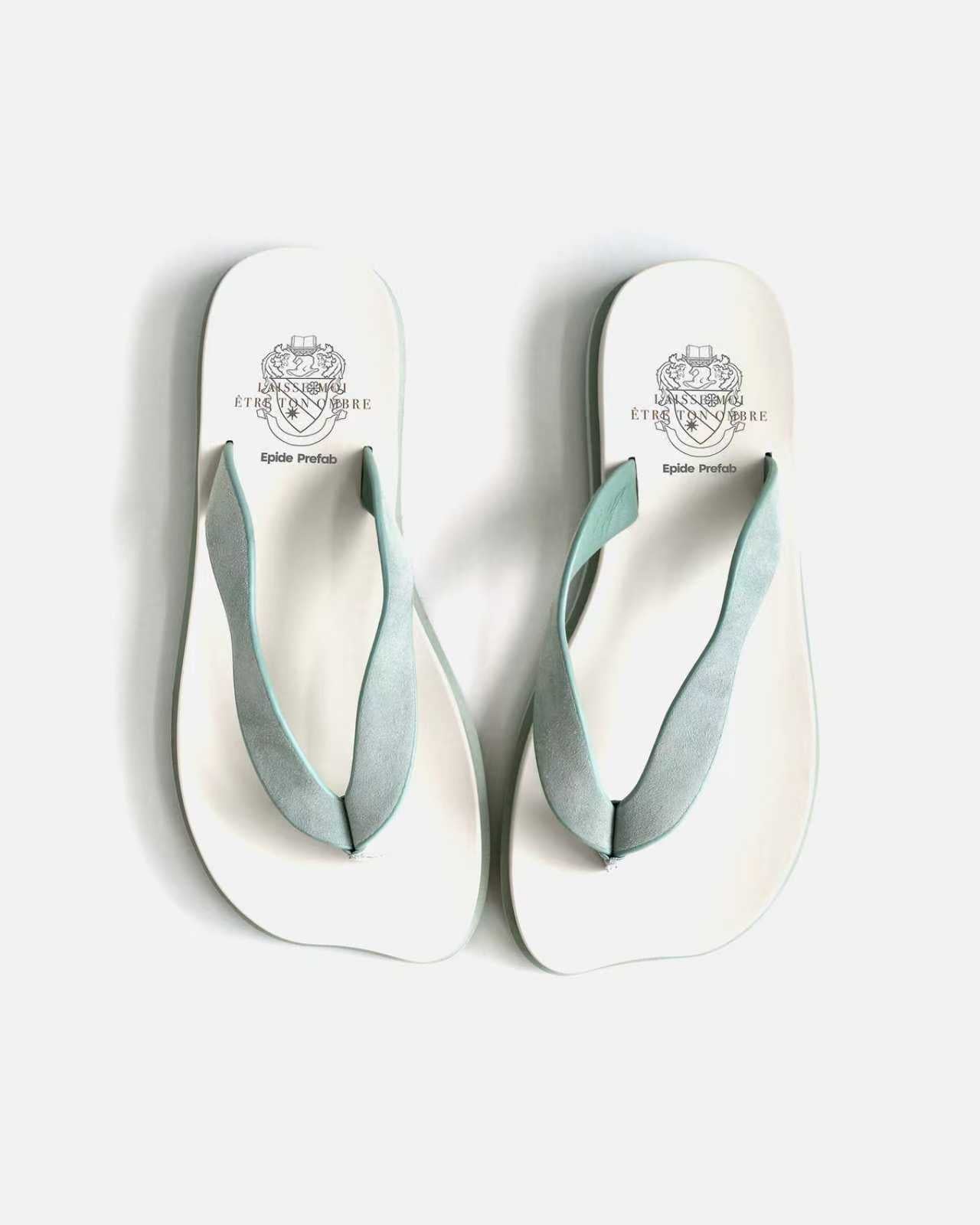 Ombré Flip Flop in Leather