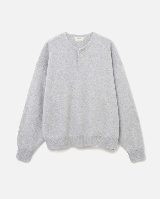 Knit Henley in Wool