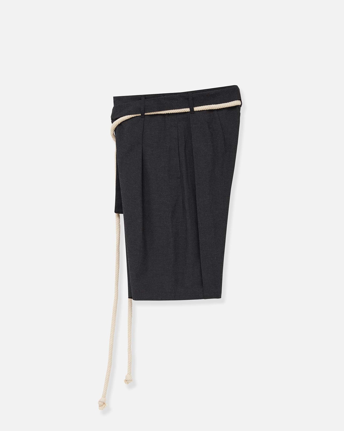 Belted Bermuda Shorts