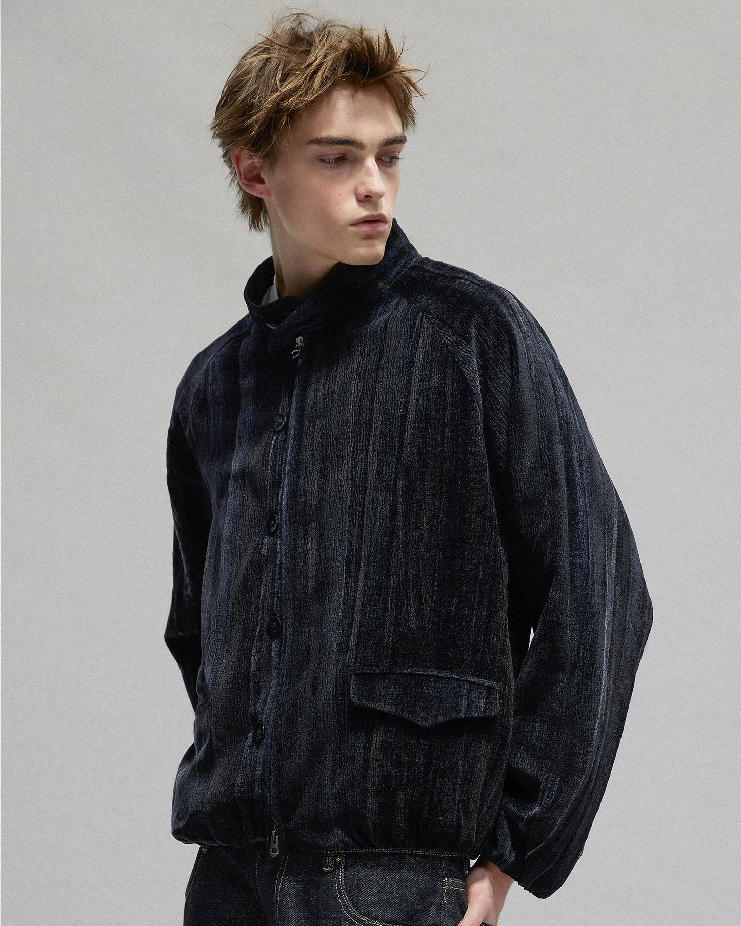 Dyed Velvet Hunt jacket