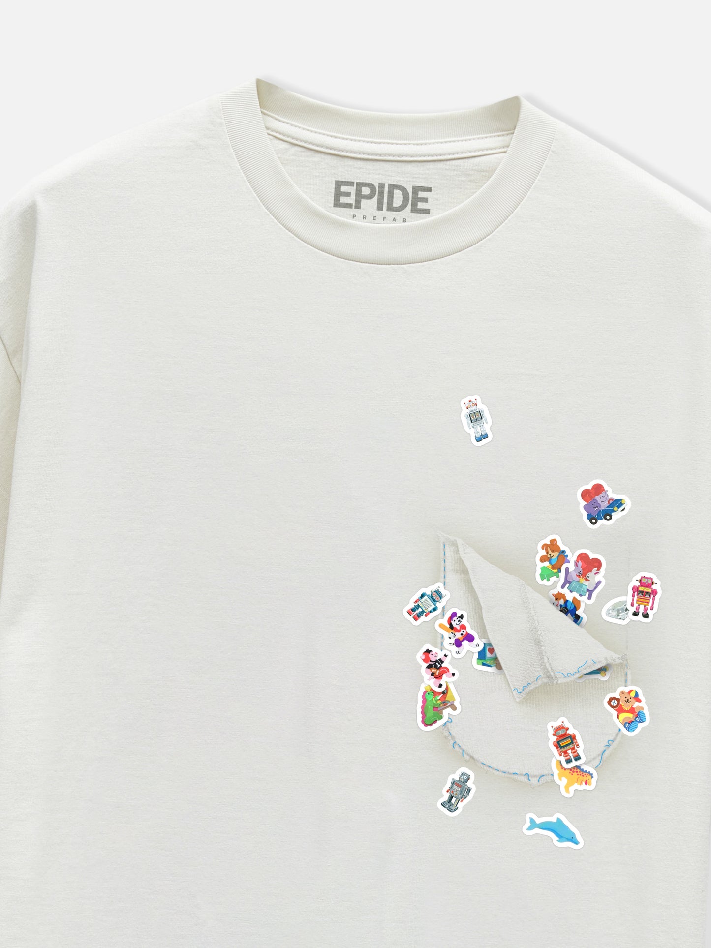 Toy Sticker Print T-Shirt