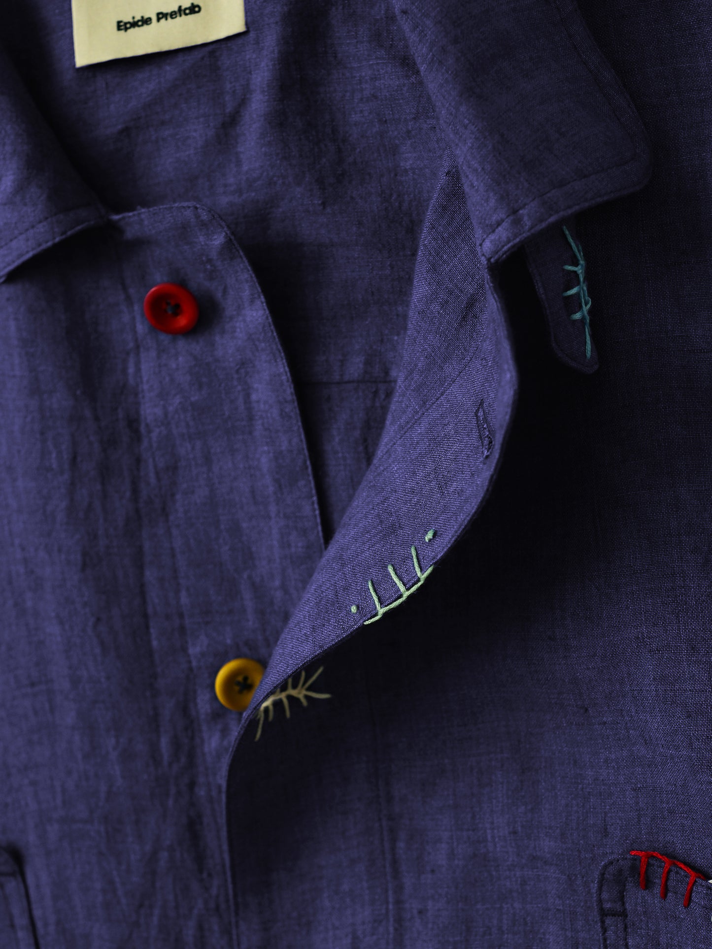 Hand Embroidered Frank Shirt Jackets