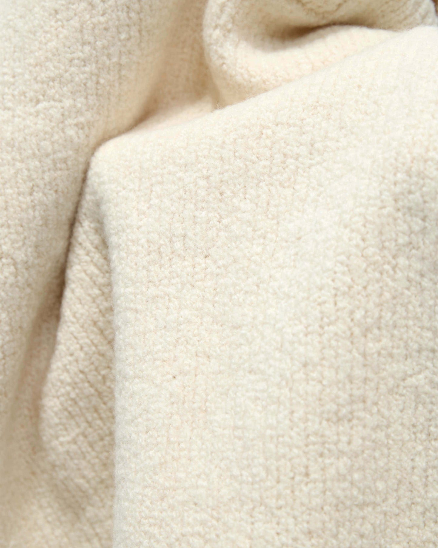 Buttoned Turtleneck Sweater