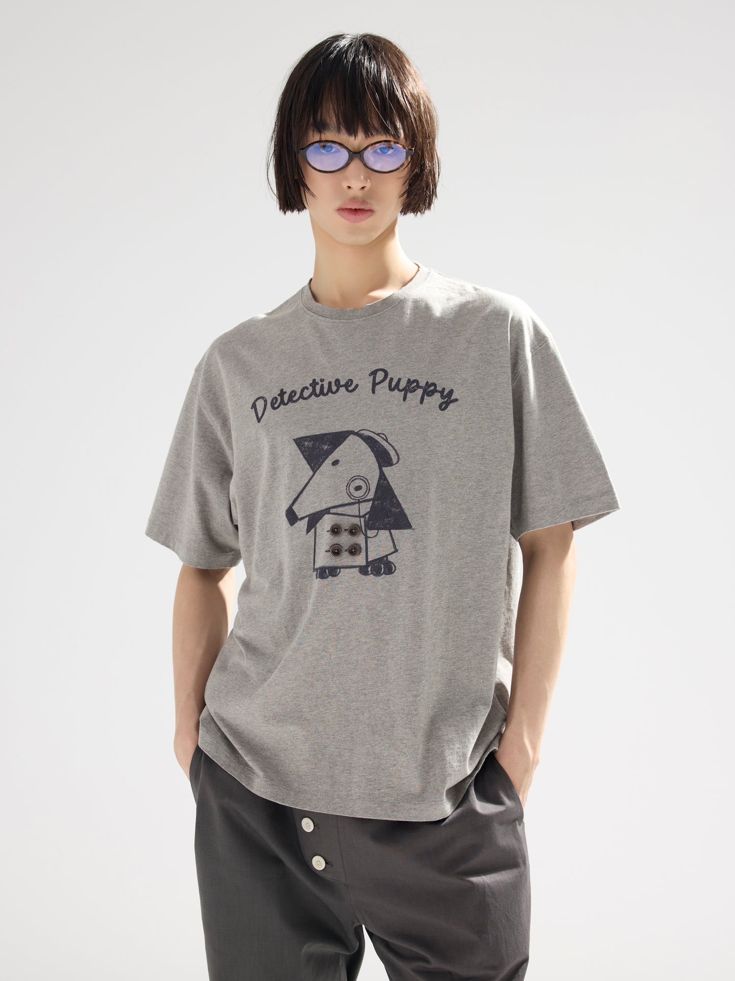 Double Breasted Puppy T-shirt