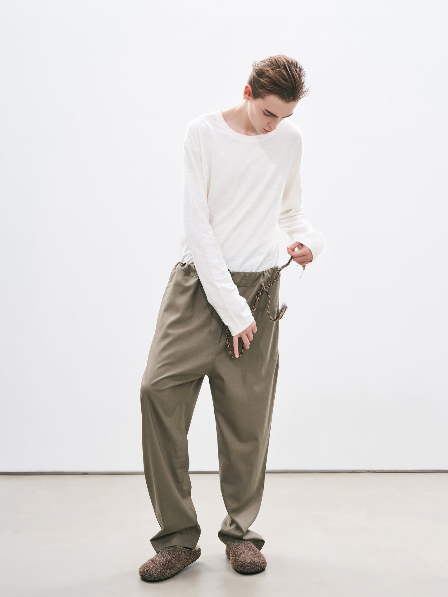 Szalik Handwoven Drawstring Pants