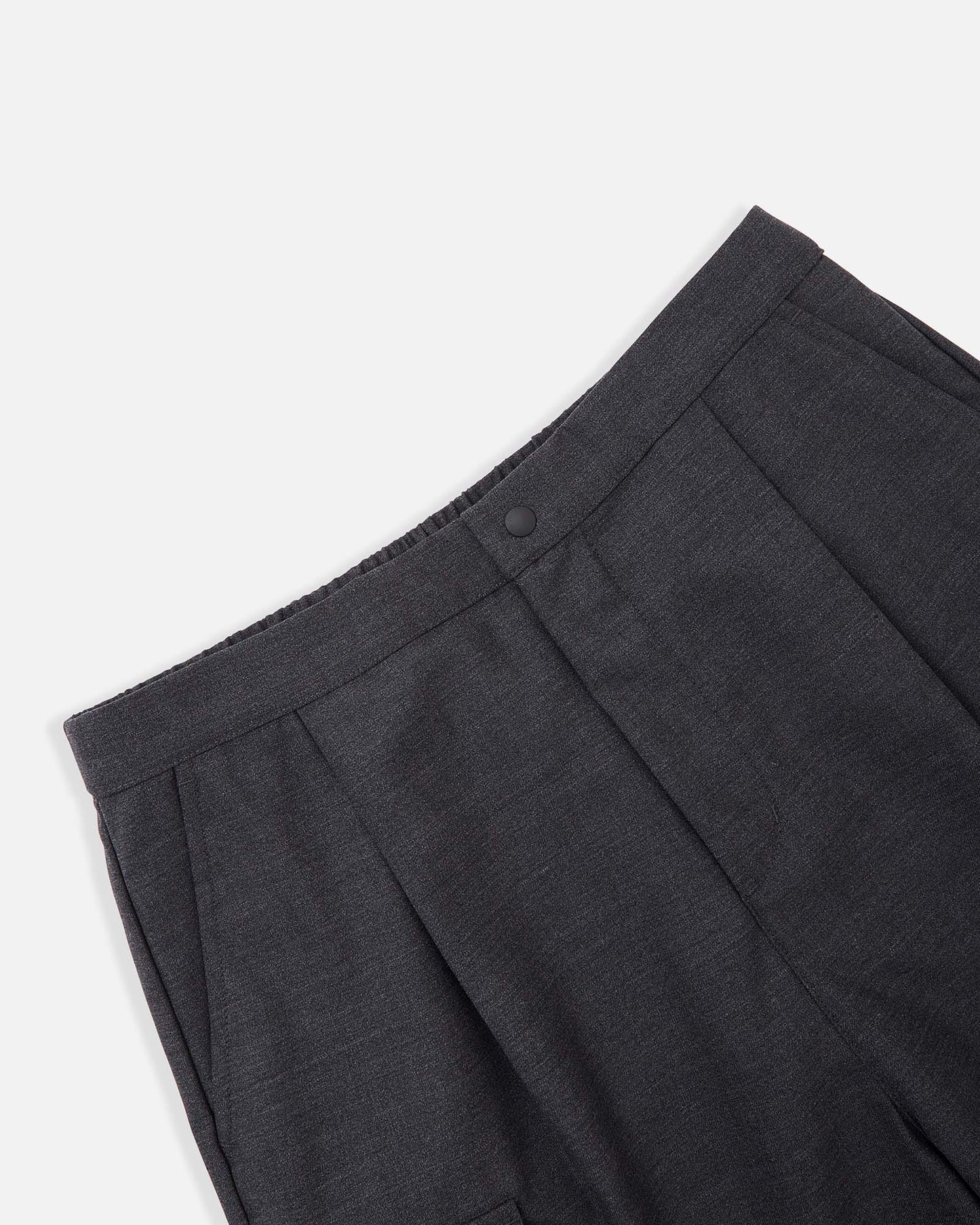 Multiple Flap Pocket Shorts in Wool