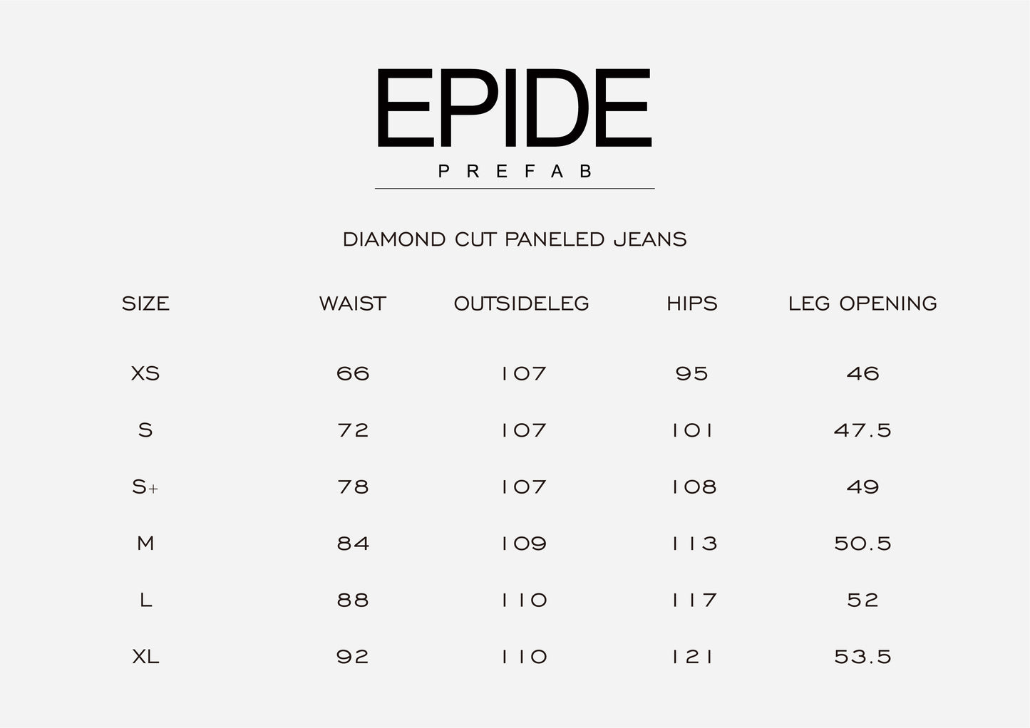 Diamond Cut Paneled Jeans
