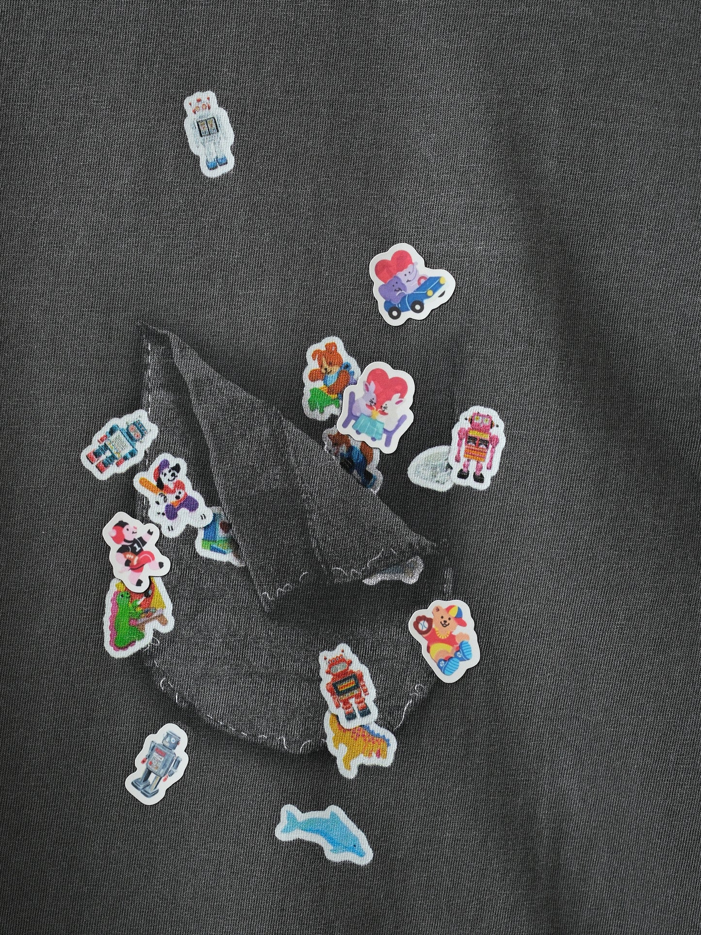 Toy Sticker Print T-Shirt