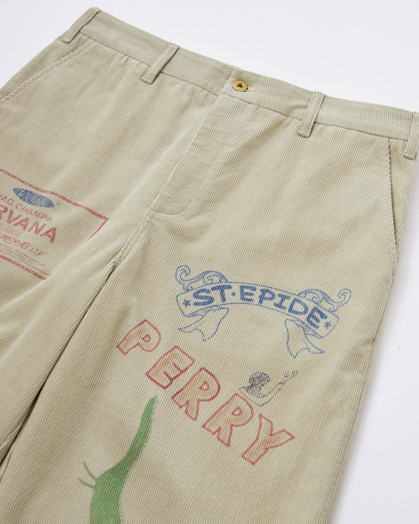 Graffiti Corduroy Chino