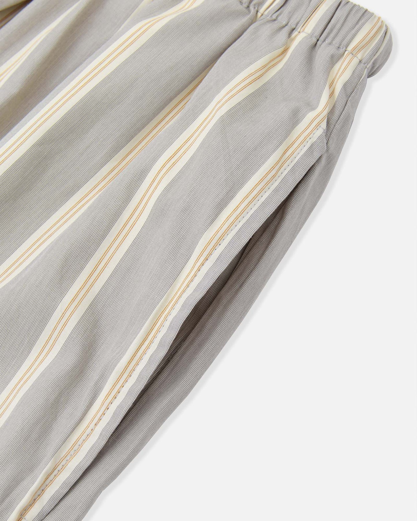 Pajama-style Striped Pants