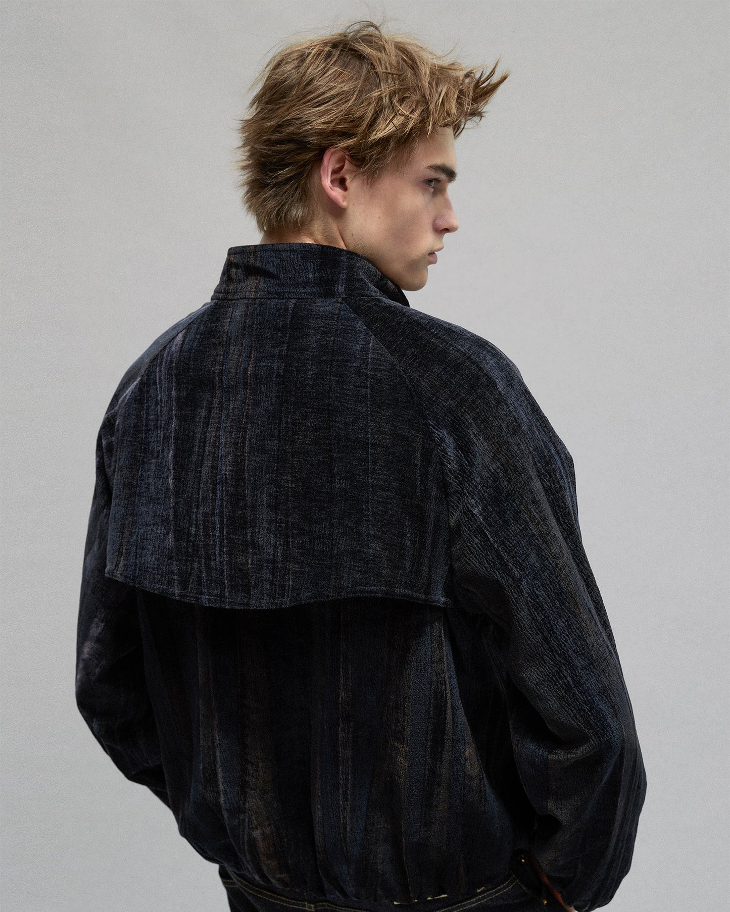 Dyed Velvet Hunt jacket