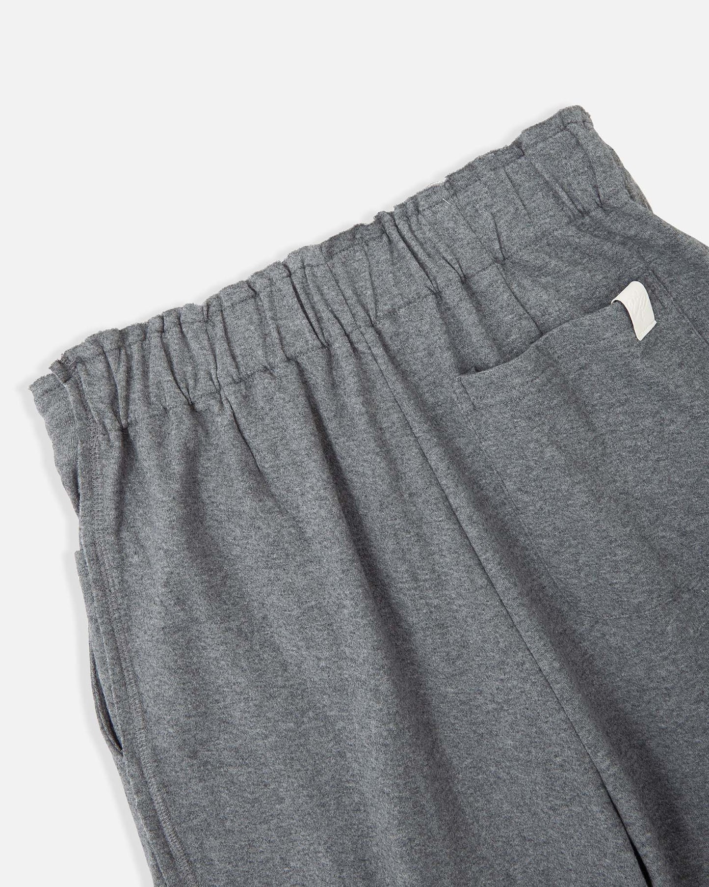 Shirred Relaxed-Fit Sweatpants