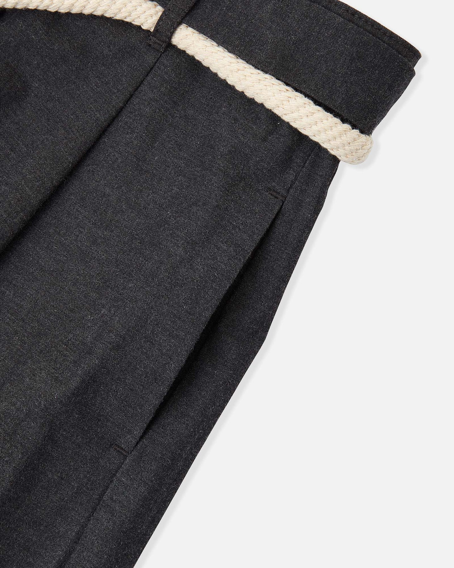 Belted Bermuda Shorts