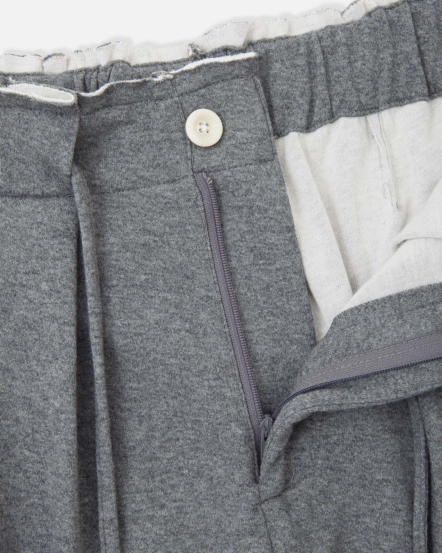 Shirred Relaxed-Fit Sweatpants