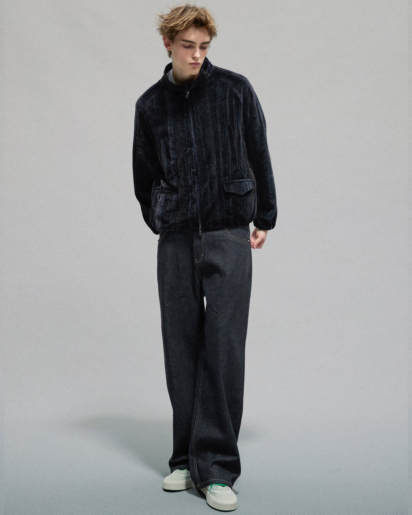 Dyed Velvet Hunt jacket