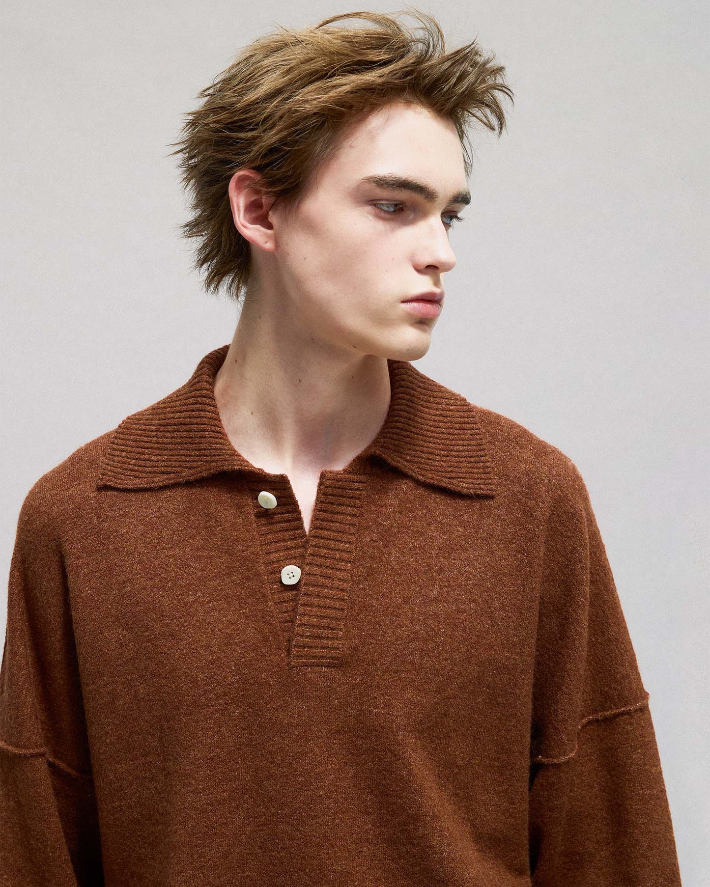 Paper Plane Knit Polo