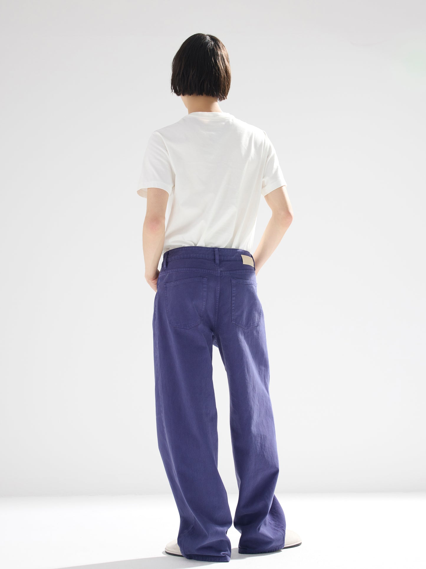 Leisure Pants in Dyed Cotton