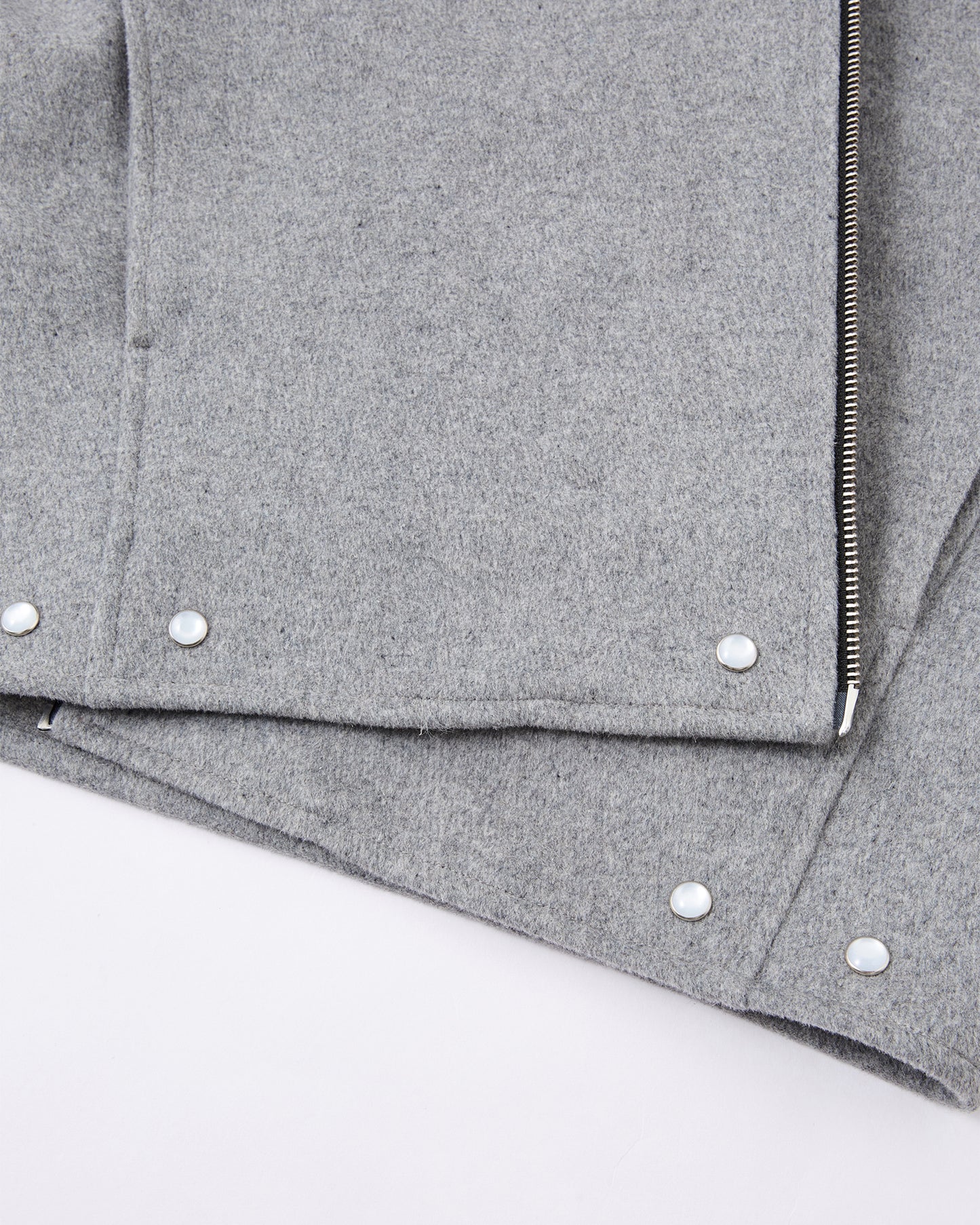 Eco Fur and Wool HoodedJacket