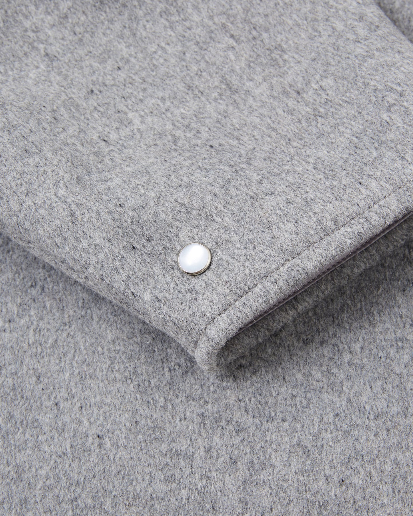 Eco Fur and Wool HoodedJacket