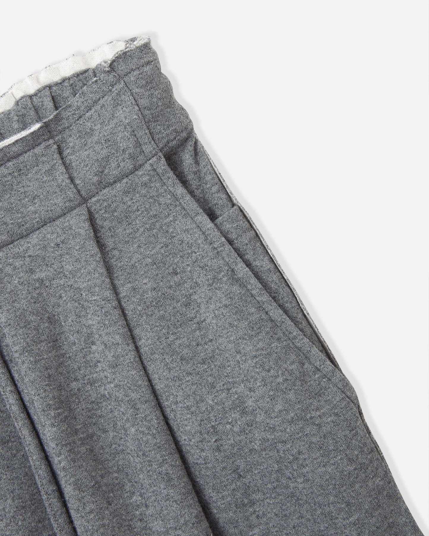 Shirred Relaxed-Fit Sweatpants