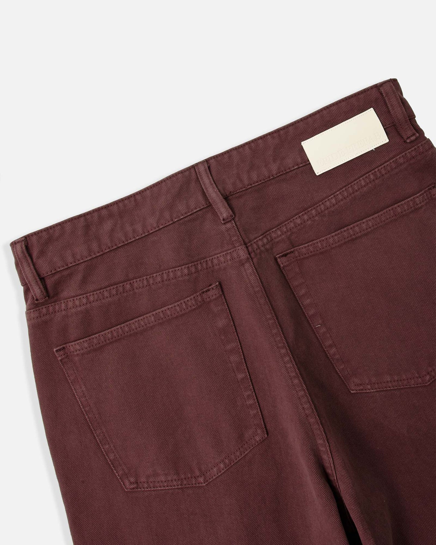 Leisure Pants in Dyed Cotton