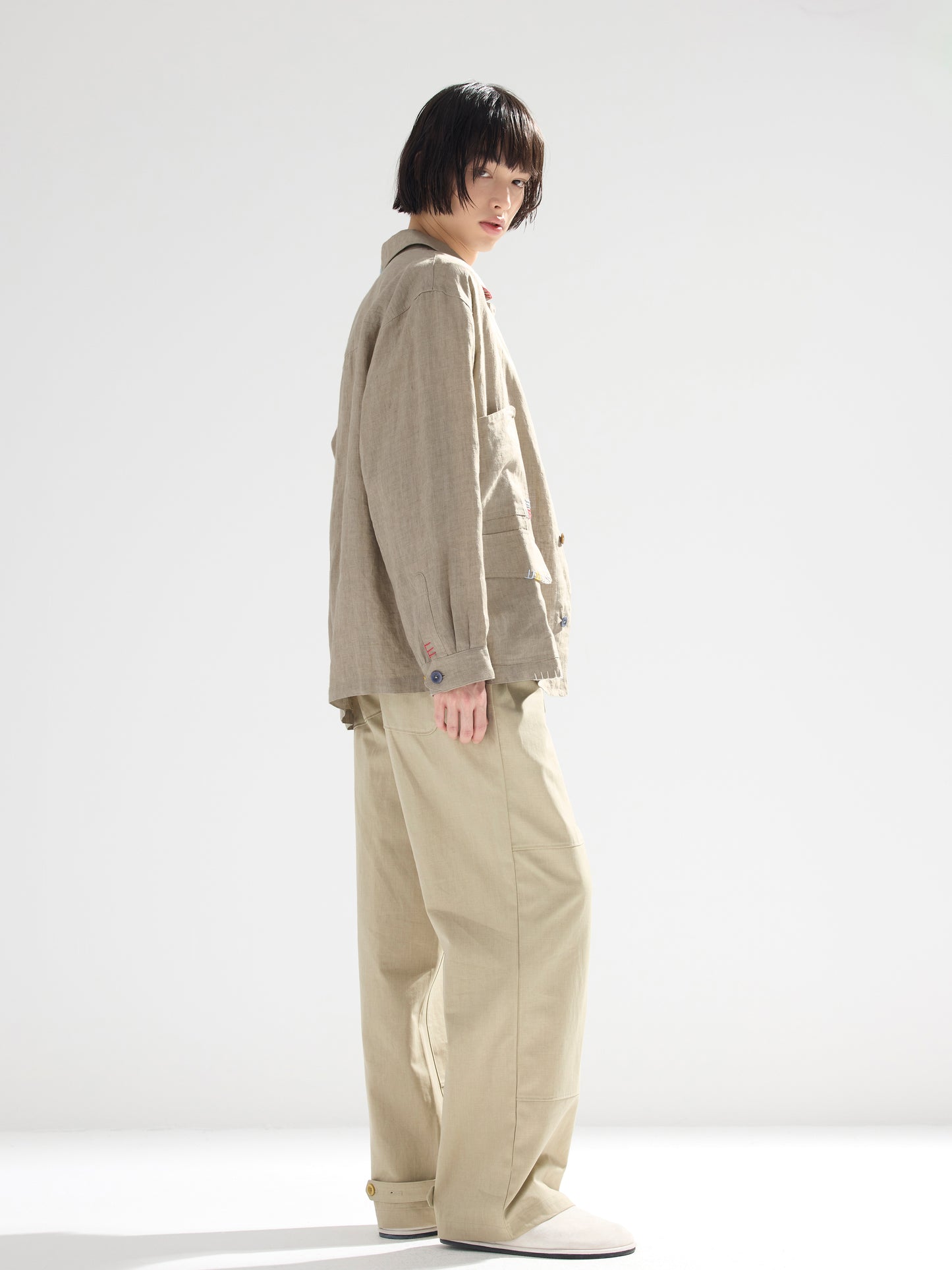 Hand Embroidered Frank Shirt Jackets