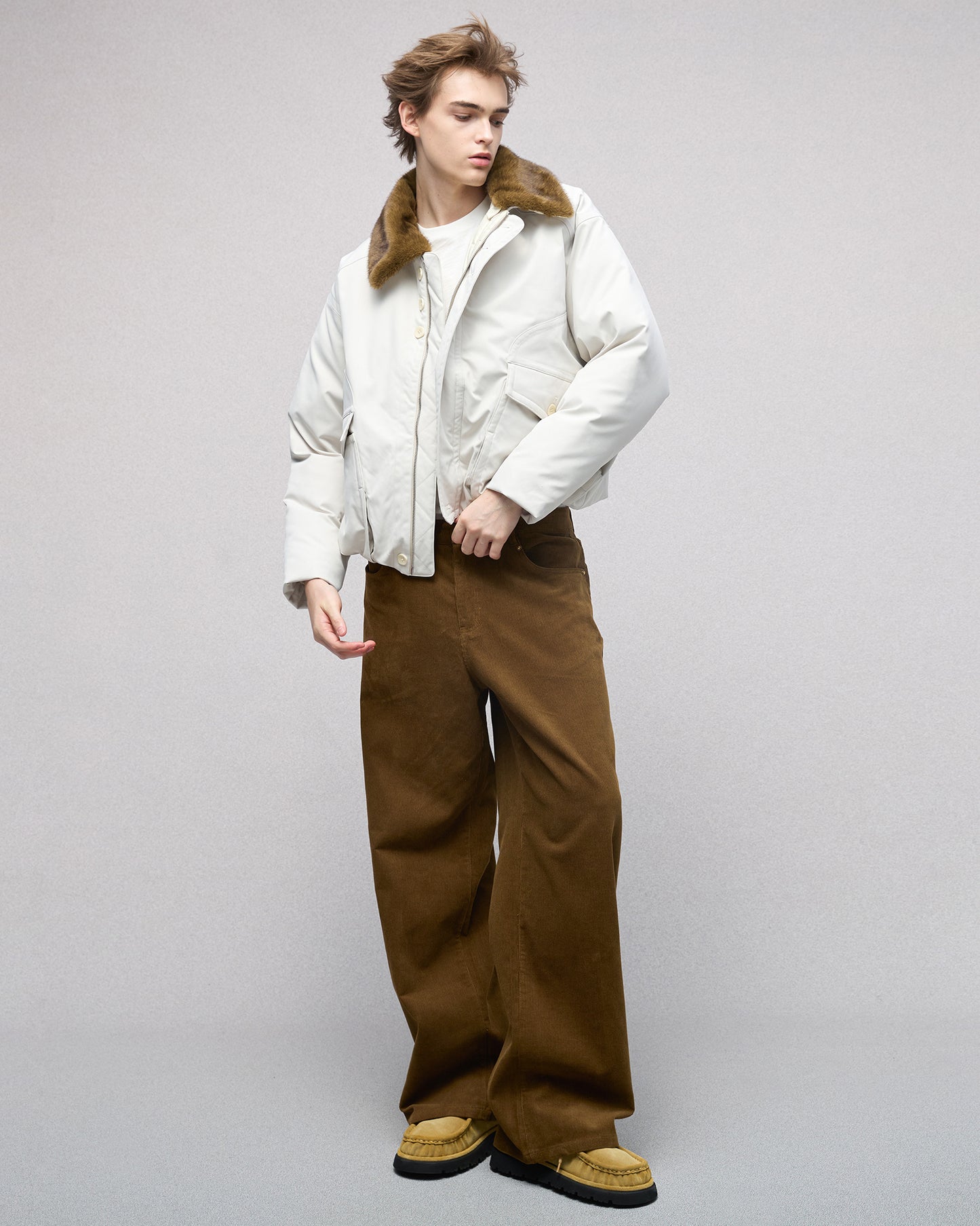 3-way Modular Safari Down Jacket