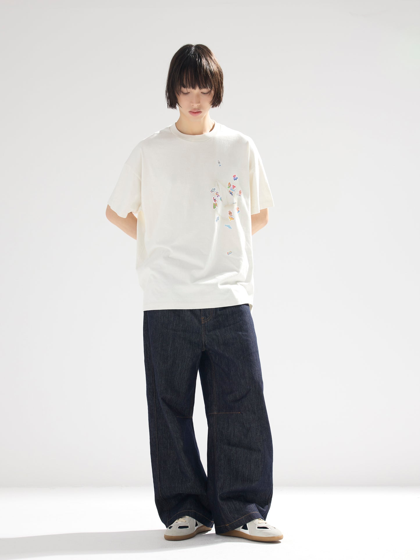 Toy Sticker Print T-Shirt