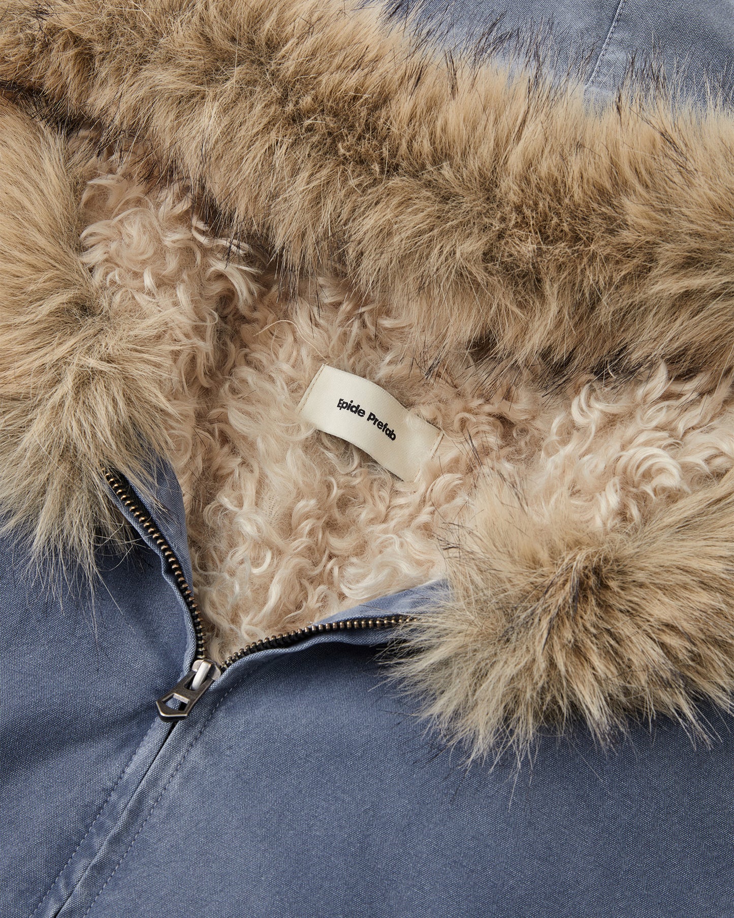 Faux Fur Patch Jacket