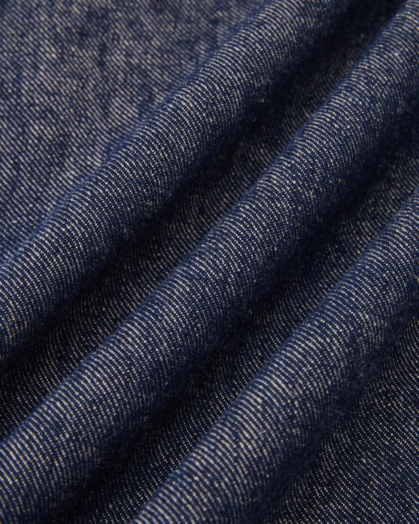 Belted Bermuda Jeans in Linen Cotton