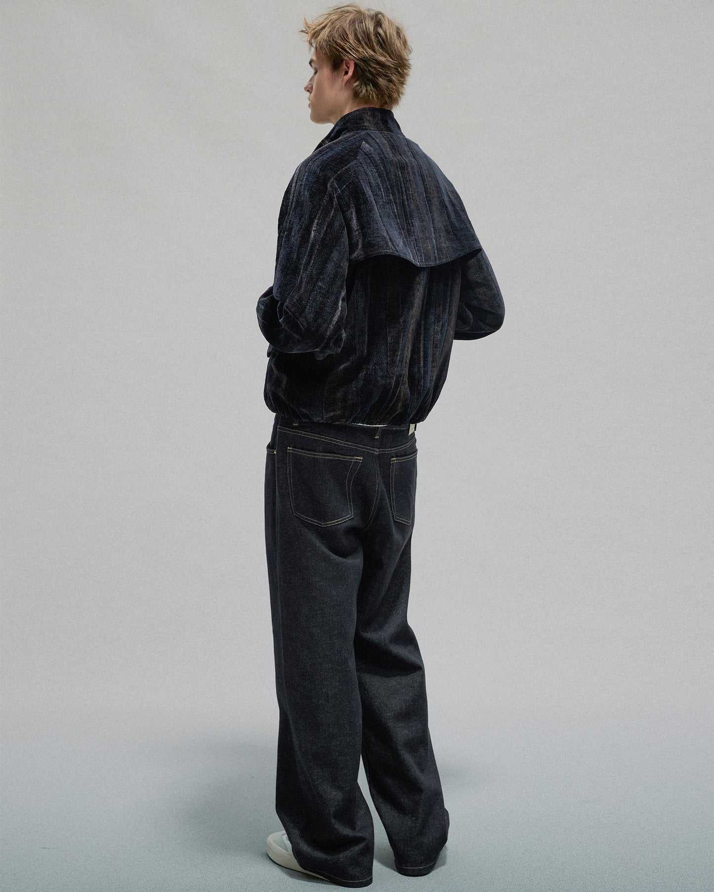 Dyed Velvet Hunt jacket