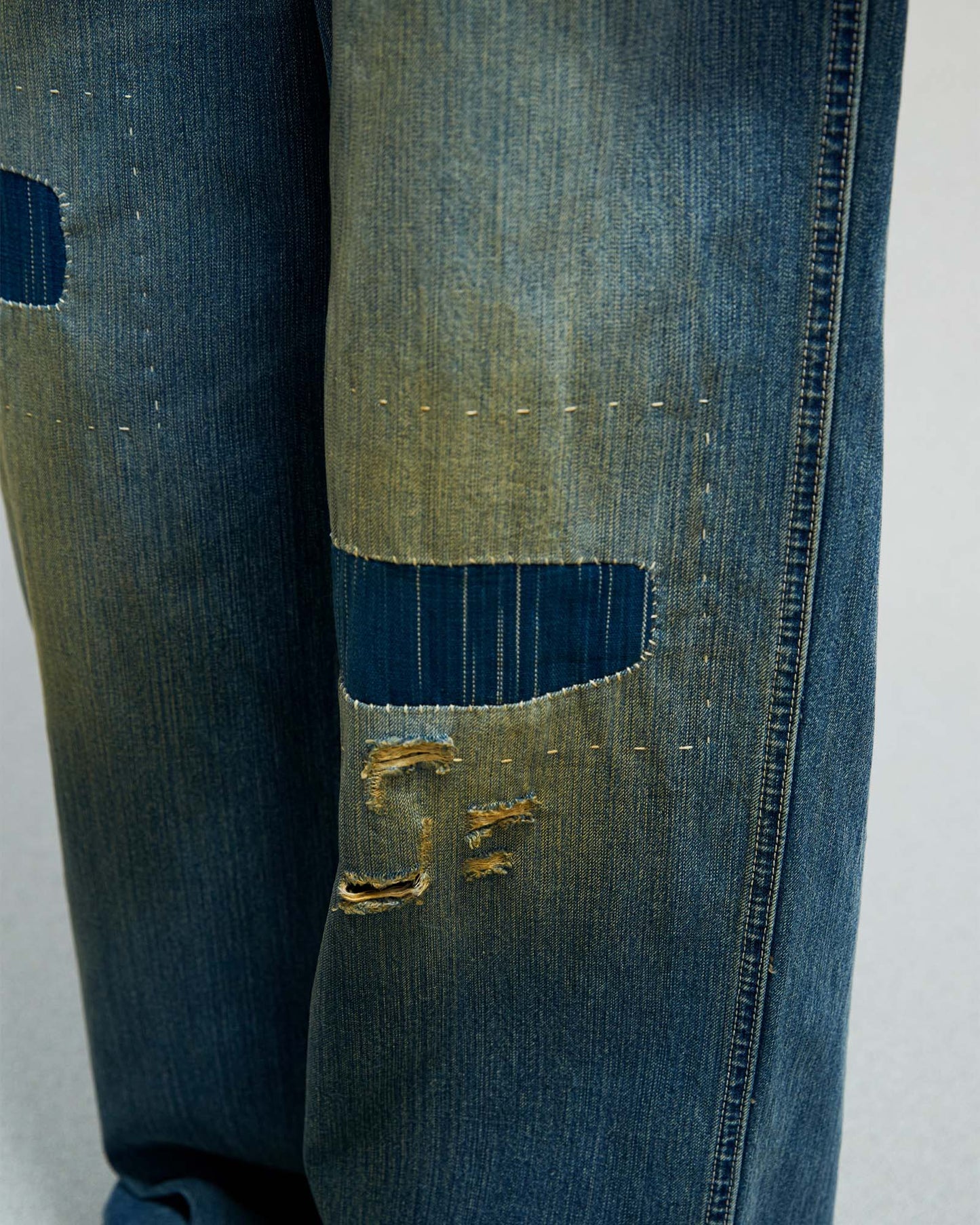 Sashiko Patch Jeans