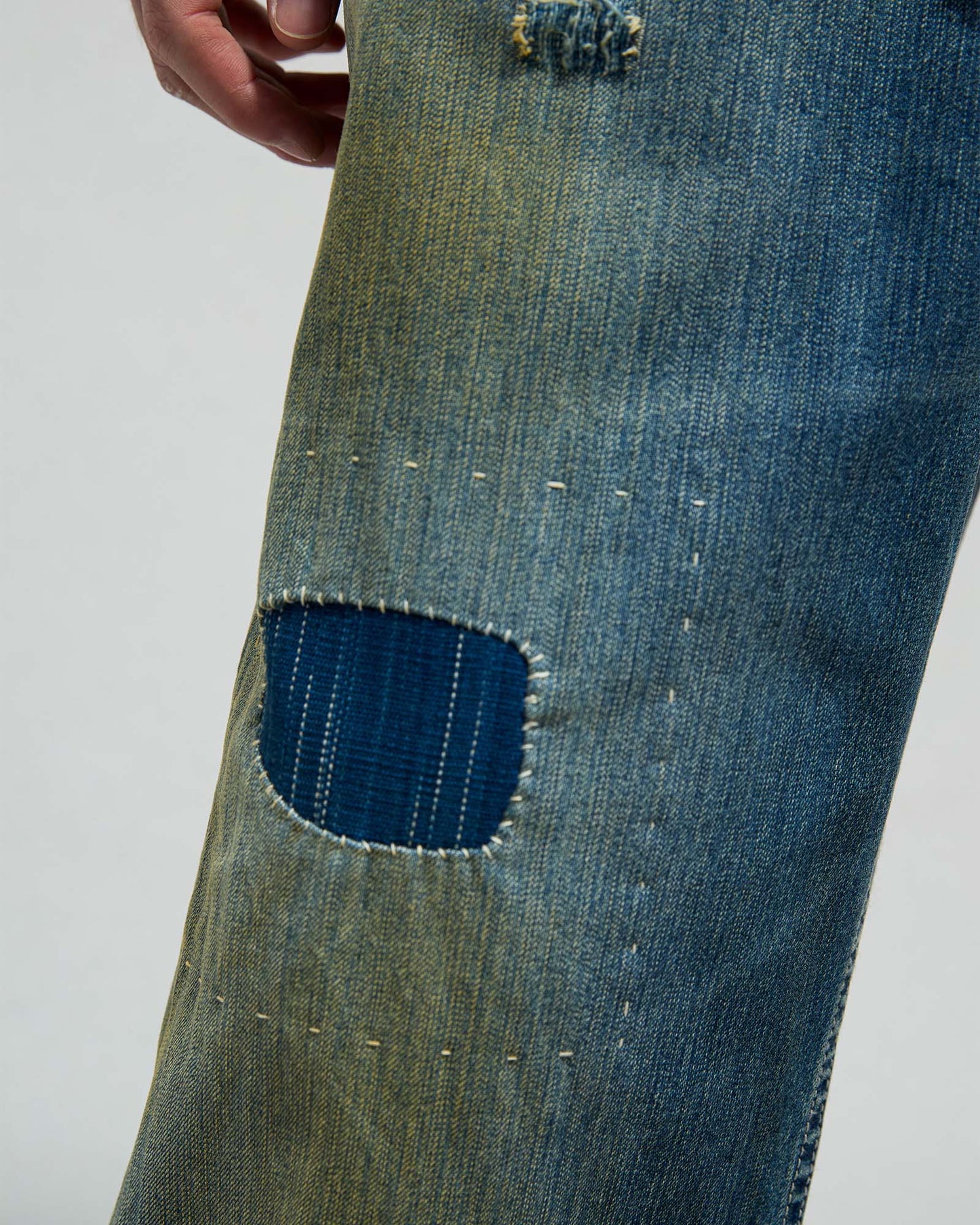 Sashiko Patch Jeans