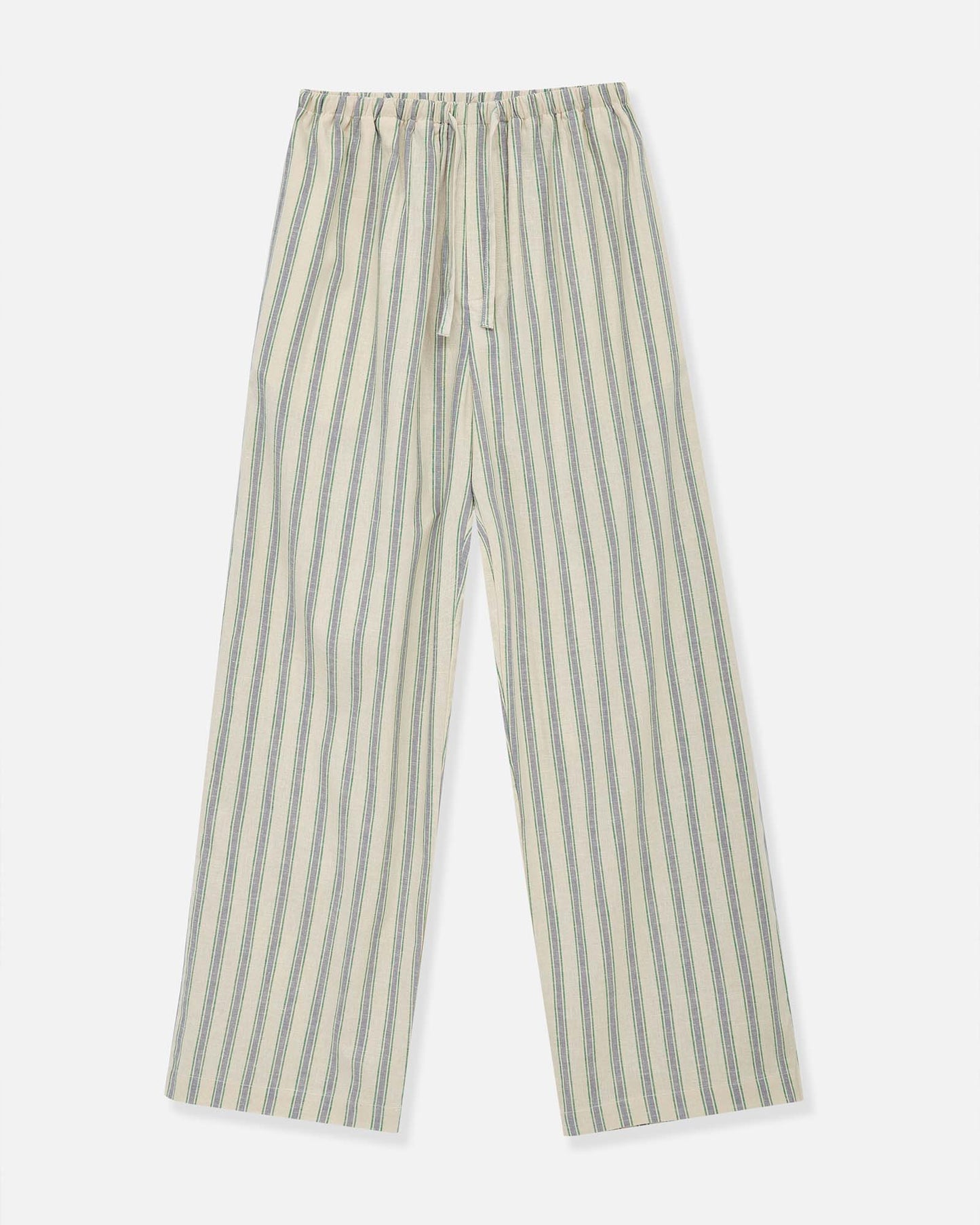 Pajama-style Striped Pants
