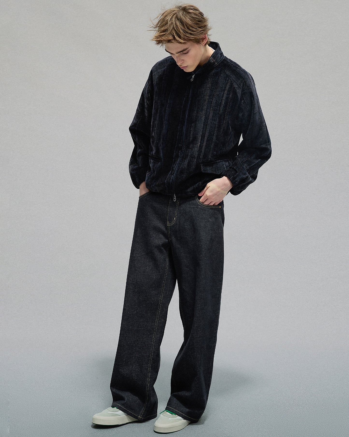 Dyed Velvet Hunt jacket