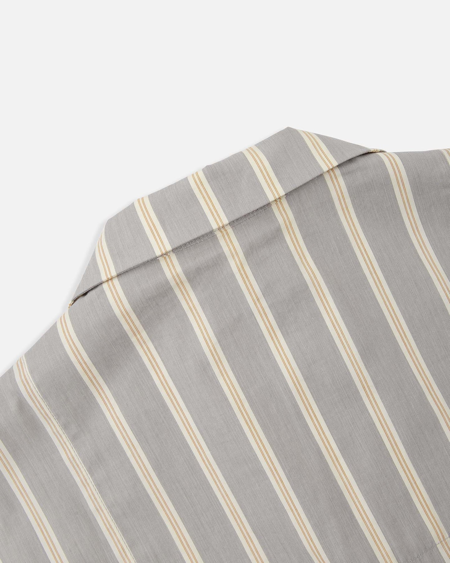 Pajama-style Striped Long Sleeve Shirt