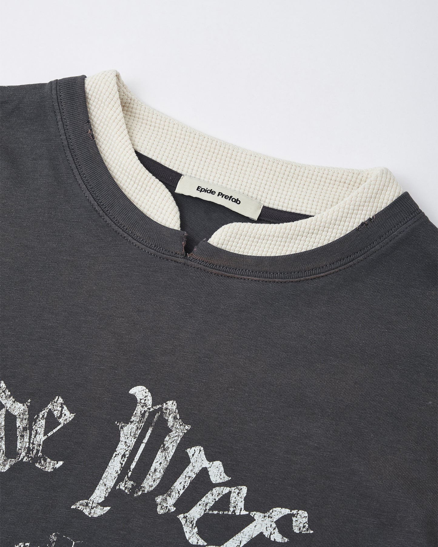 Layered Waffle LS T-shirt