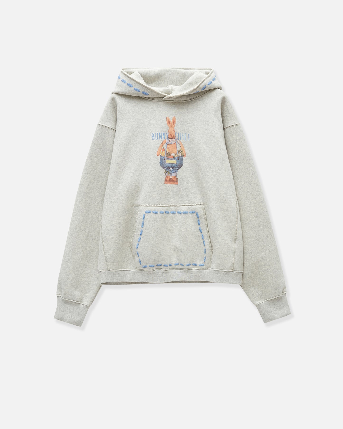 Rogue Rabbit Seamed Retro Hoodie