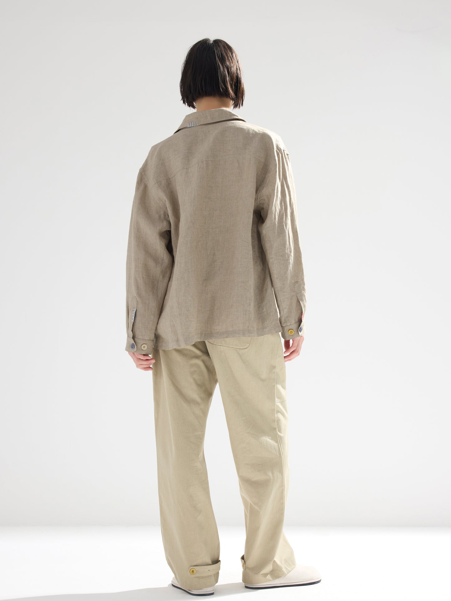 Hand Embroidered Frank Shirt Jackets