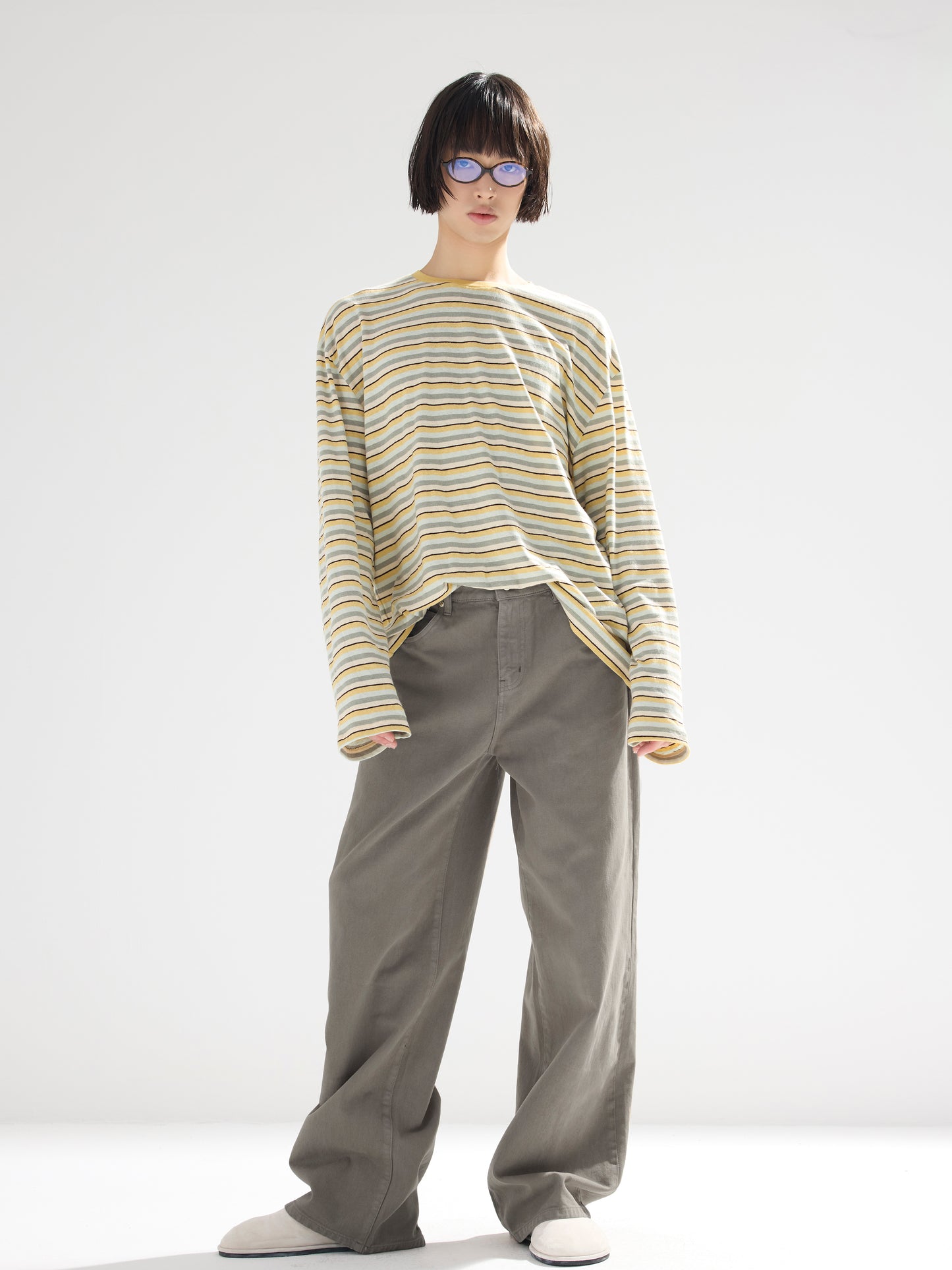 Leisure Pants in Dyed Cotton