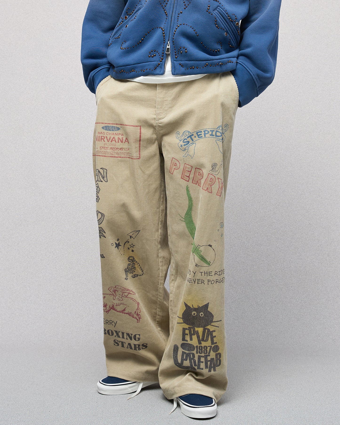 Graffiti Corduroy Chino