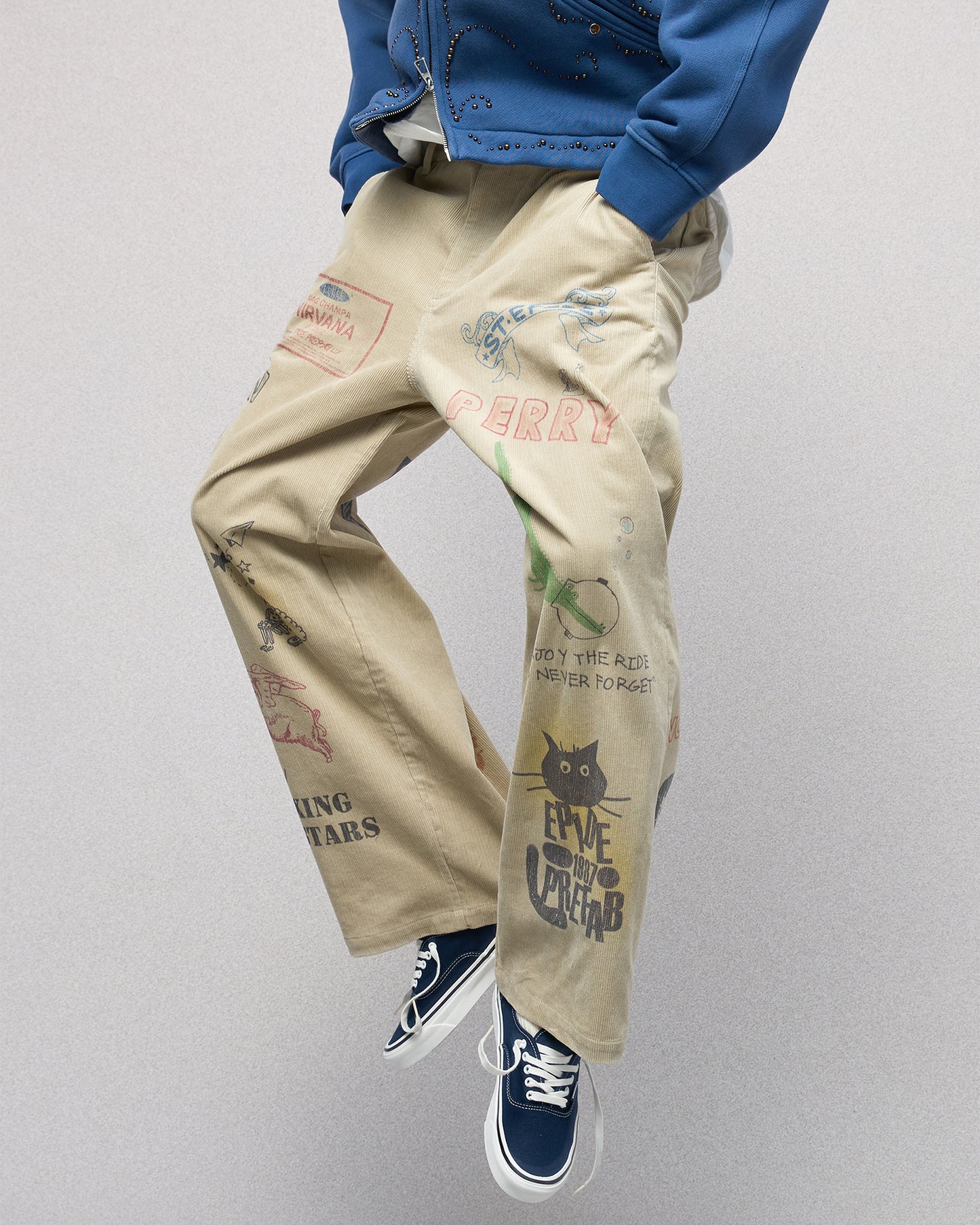 Graffiti Corduroy Chino