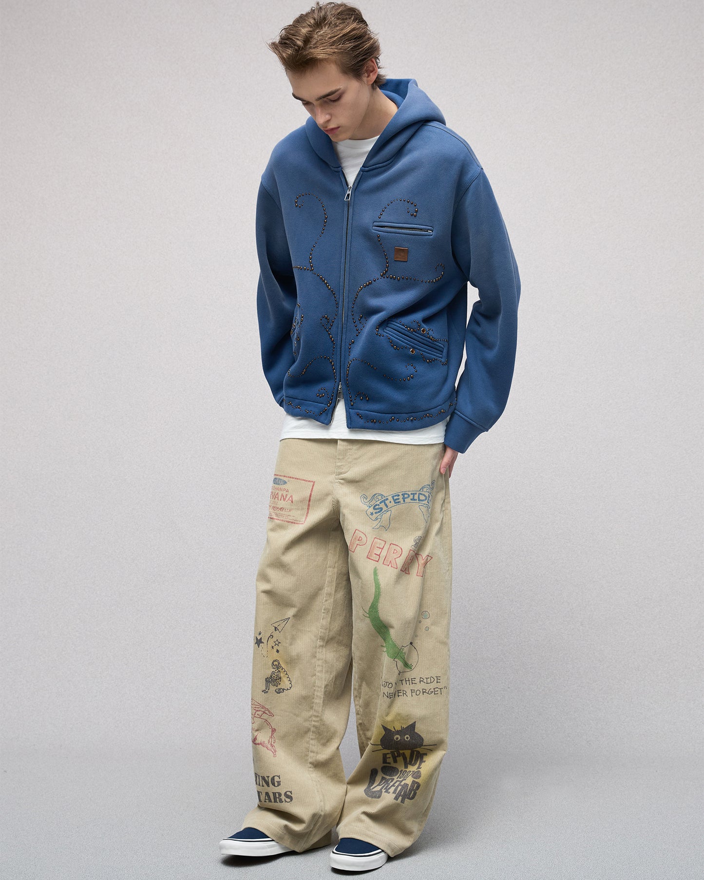 Graffiti Corduroy Chino