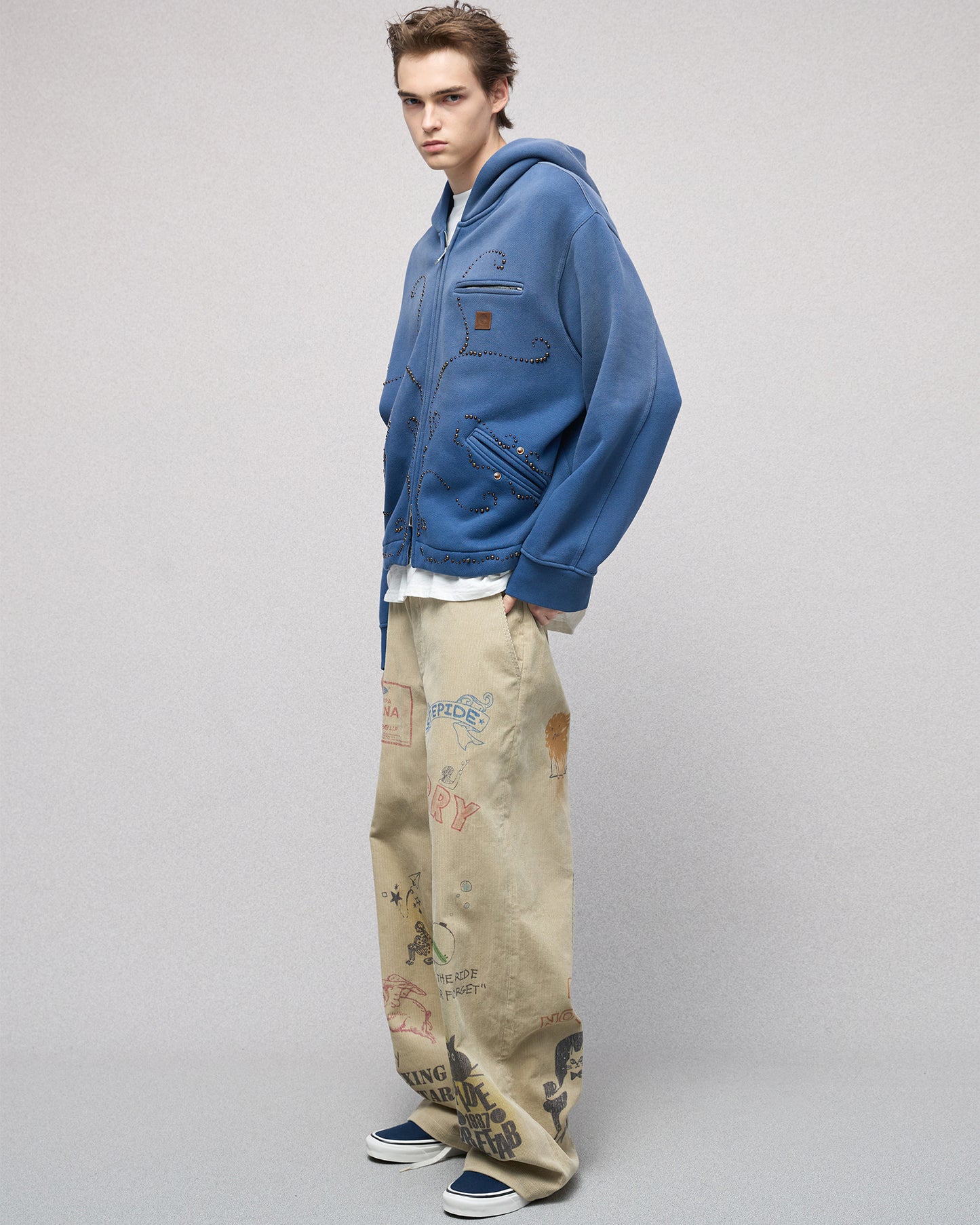 Graffiti Corduroy Chino