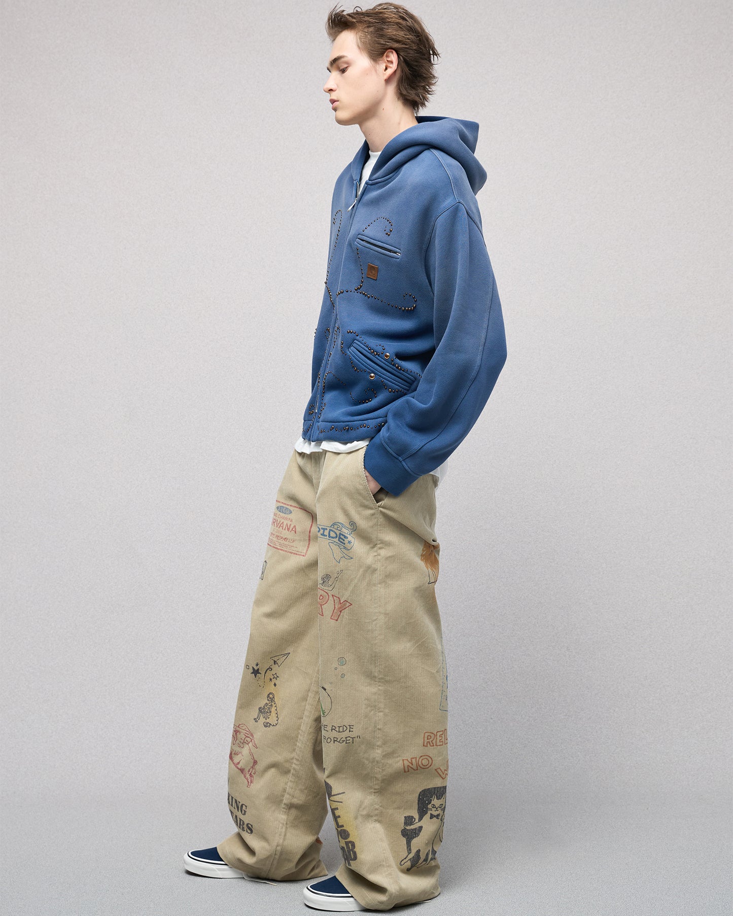 Graffiti Corduroy Chino